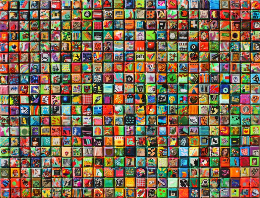 "Trash & Soul Explorations" 2011 (50x60 cm)