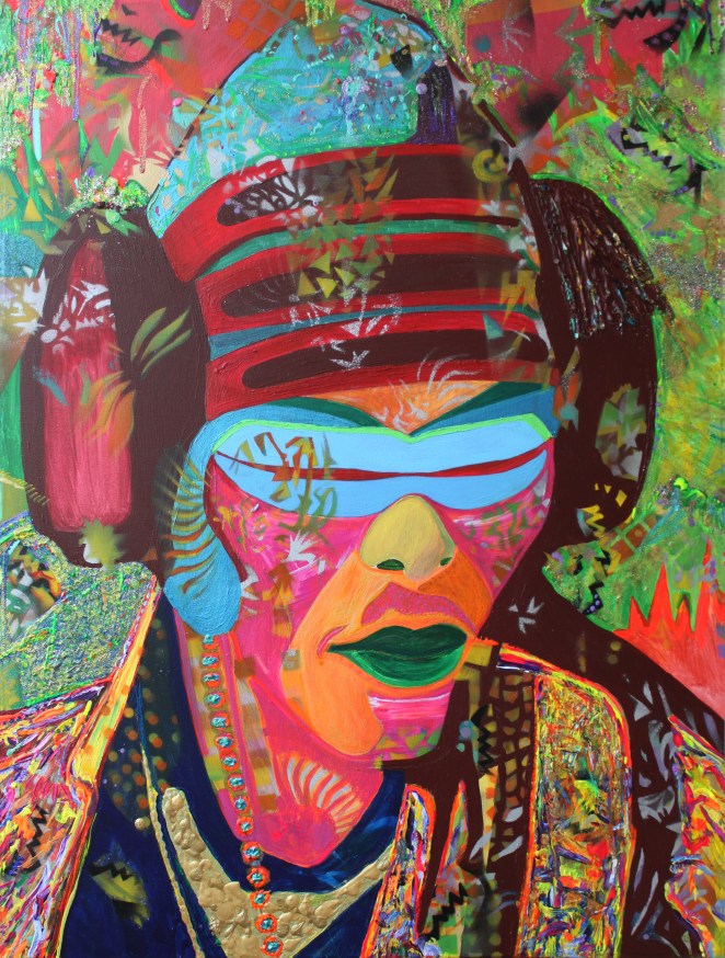 Rammellzee. The Cosmic Samurai 2015