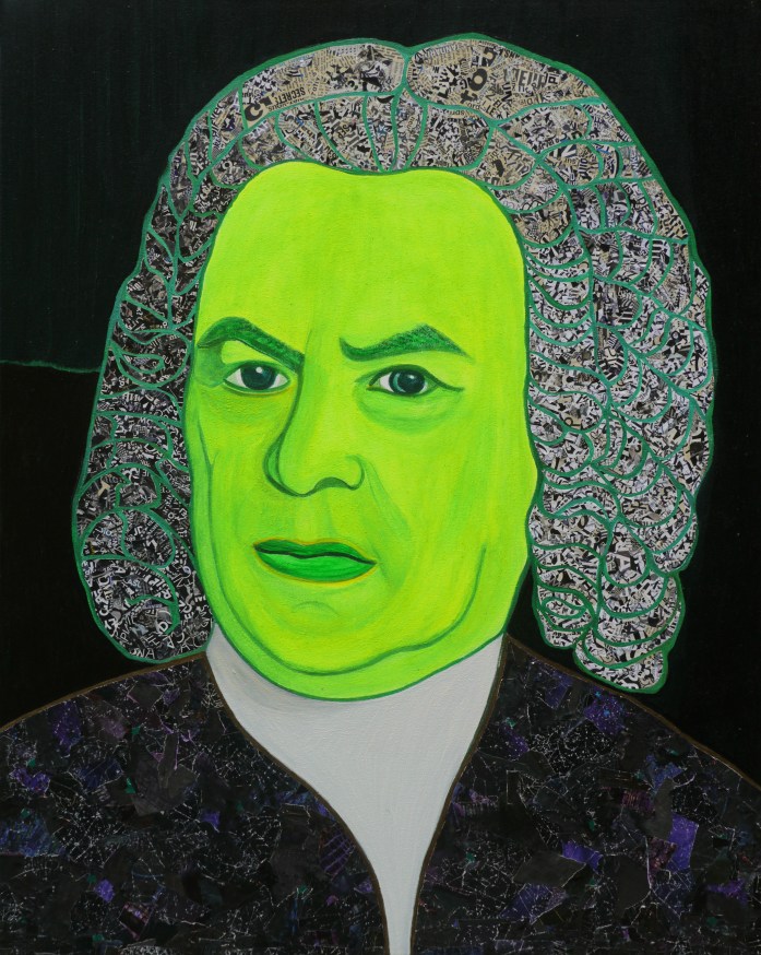 Portrait of Johann Sebastian Bach 2020